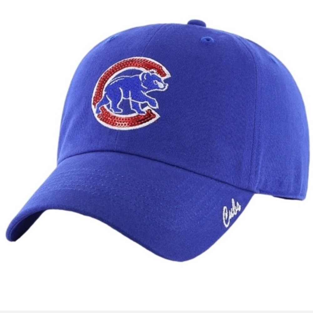 Cubs Sequin Baseball Cap